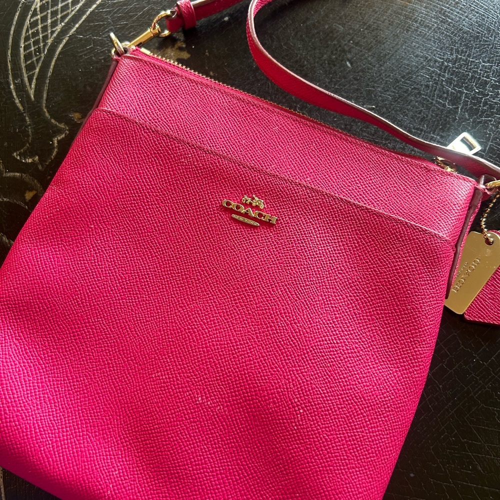 Coach Pink Crossbody Bag - Picture 2 of 11